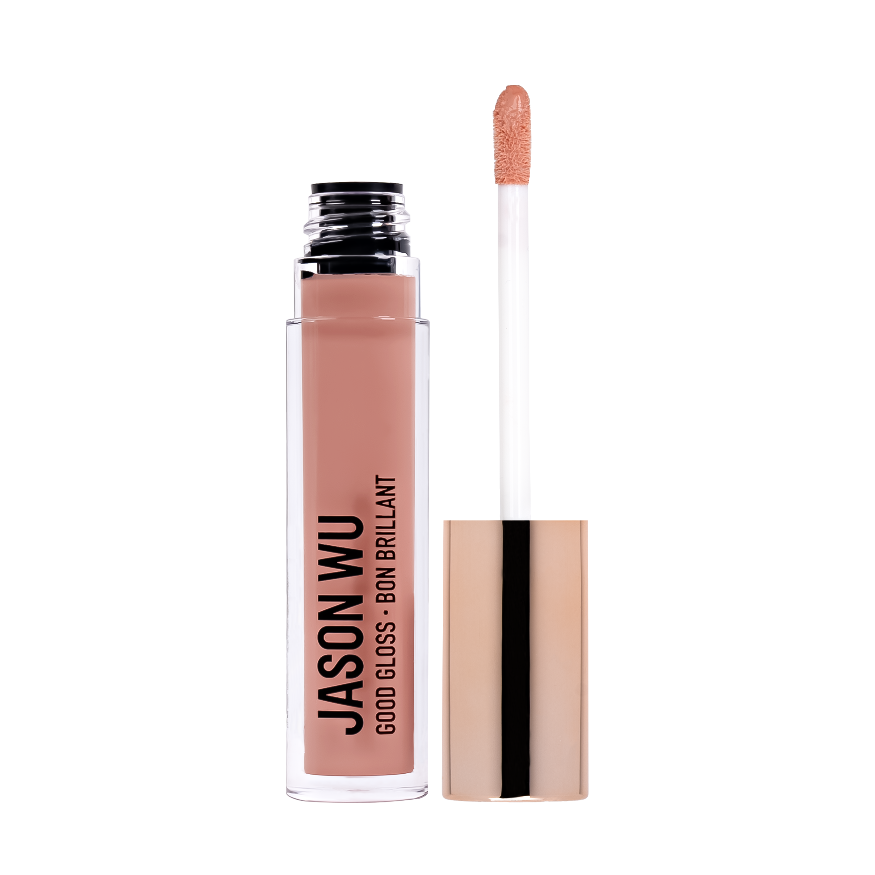 Open tube of Jason Wu lip gloss with applicator