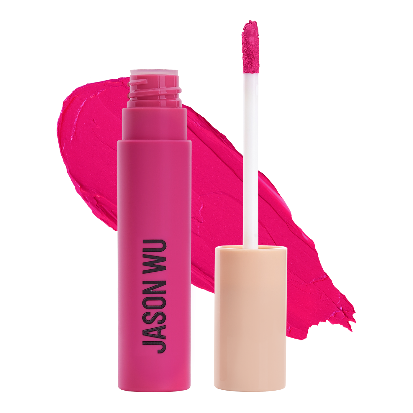 HONEY FLUFF 2-in-1 Matte Lip Cream | Berry Pink