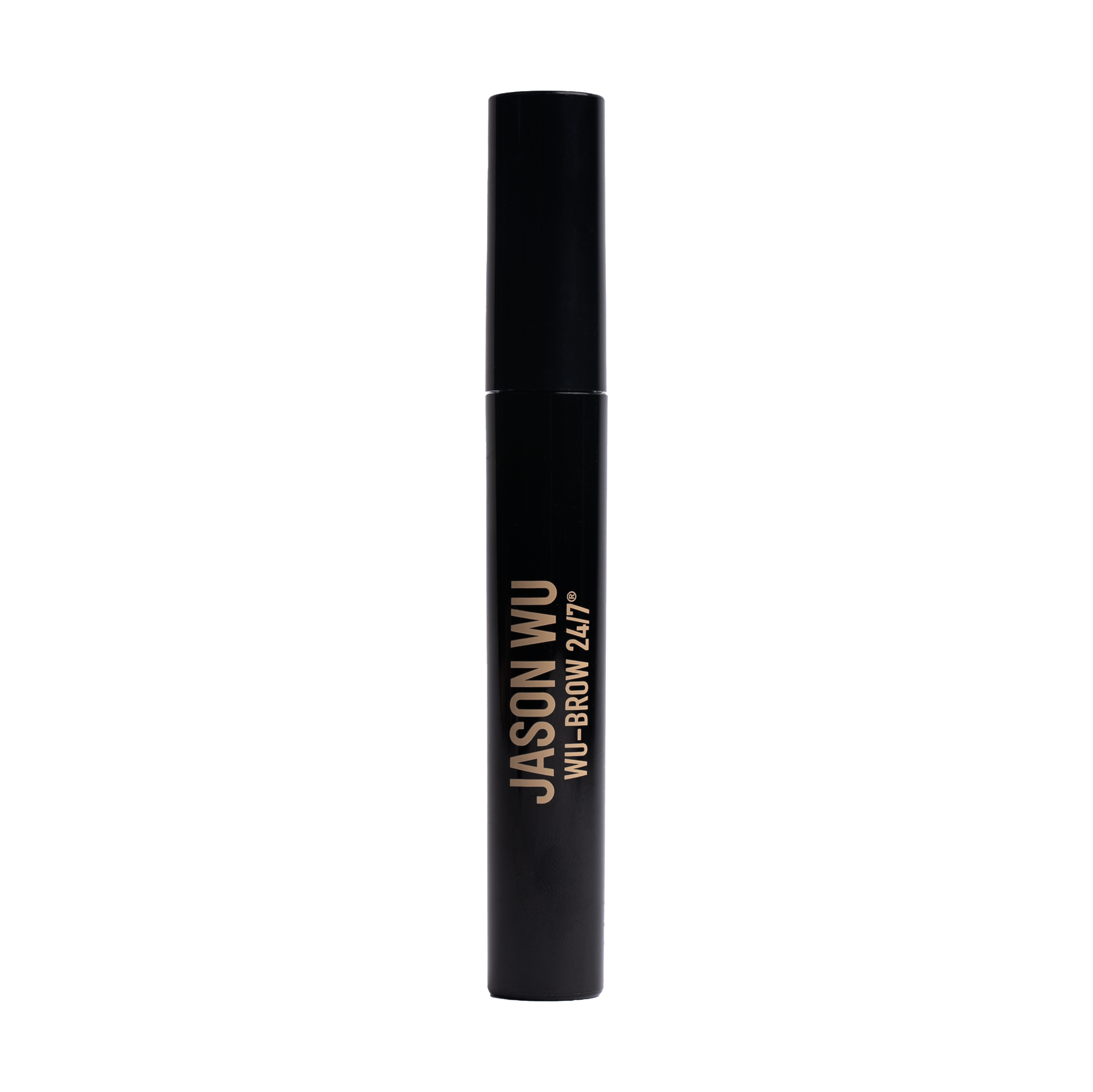 Black mascara tube with 'Jason Wu Wu-Brow 24/7' text