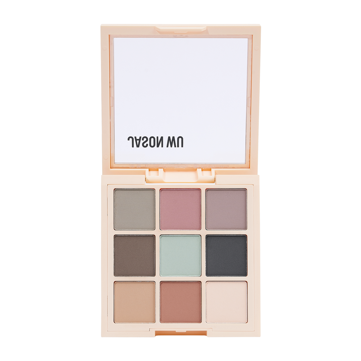 Jason-Wu-Beauty-FLORA-9-Matte-Suede-opened eyeshadow palette