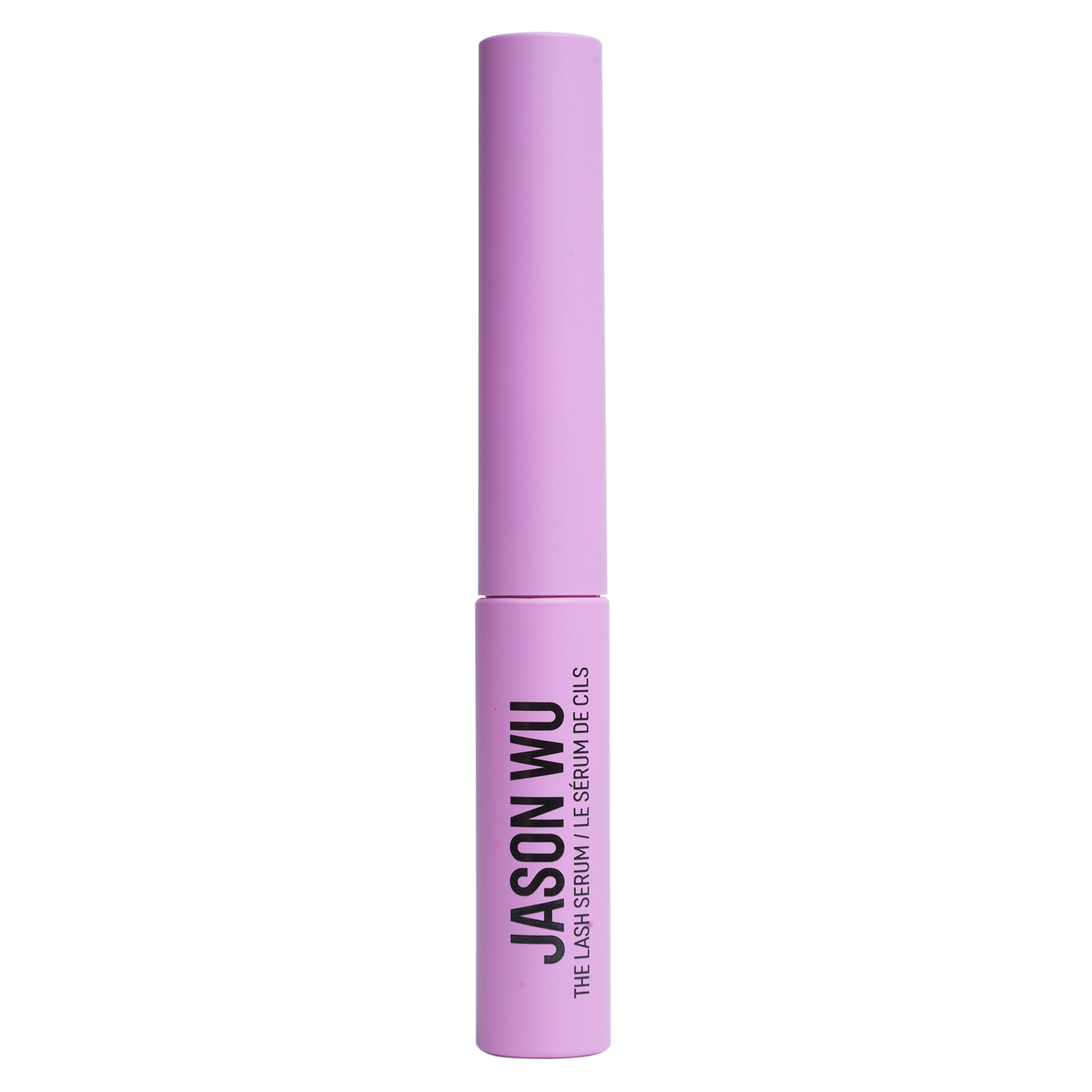 Lilac mascara tube labeled 'Jason Wu'